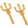 Image de 2x Lego Figurines arme trident bâton perle or type1 Atlantis 4563483 92289