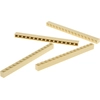 Image de 4x Lego brique de construction usée 1x16 beige 4295313 4114023 2465