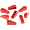 Image de 8x Lego Tuile 33° 3x1 rouge Tuile inclinée Pierre Harry Potter 428621 4286
