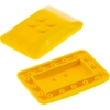 Image de 2x Lego toit de voiture 6x4 2/3 jaune pierre bombée 2x2 picots Spiderman 76057 98281