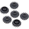Image de 6x Lego Technic Roue dentée nouveau-gris foncé 16 dents Embrayage lisse 4237267 6542b