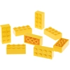 Image de 8x Lego brique de construction 2x4x1 jaune train de base Star Wars 8037 45814 300124 15589 3001