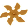 Image de 1x Lego Technic Lame de scie circulaire perle or Lame de scie à lancer 6421595 41125