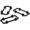 Image de 3x Lego Barre de grille 1x6x3 noire Clôture Grille Poignée de maintien 6138603 29165 23444