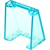 Image de 1x Lego Pare-brise 3x4x4 transparent bleu clair inversé fenêtre 72475