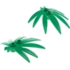 Image de 2x Lego Plante feuilles 6x5 vert feuille d'épée clip feuille 6313099 42949 10884