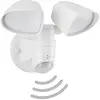 Image de Lampe Led D'Extérieur, Spot Mural Avec Détecteur Orientable, 10 Watt, 1000 Lumens, 4000 Kelvin, Ip44, 258x218x160mm (lxlxh), Blanc - Telefunken