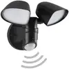 Image de Led Projecteur D'Extérieur À Détecteur, 21,8 Cm, 20 W, Noir, Briloner Leuchten - Telefunken