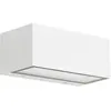 Image de Telefunken - Applique extérieure LED, applique extérieure 1 lampe, 12 watts, 1.200 lumens, 4.000 Kelvin, IP44, blanc, 185 x 75 x 91 mm (l x l x h).