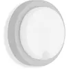 Image de Luminaire ext rieur LED avec d tecteur de mouvement, IP44, 12 W, argent, plastique, 17 cm Telefunken