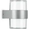 Image de Lampe d'extérieur LED Telefunken CLUDU, platine LED, 4000K blanc neutre, 8 W, 800 lm, argenté, IP44, 25000 heures, 13 x 9,5 x 10,5 cm