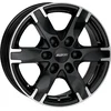 Image de Alutec jante titane 8.0Jx18 ET 53 6x139 diamant noir TIT80853FR13-1 compatible avec FORD Ranger