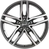 Image de jante alu 16 pouces ALUTEC Ikenu 16 "x6.5" 4x100 PCD ET40 63.30mm Jante graphite polie à l'avant