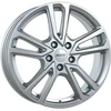 Image de jante alu 17 pouces ALUTEC Tormenta 17 "x7.5" 5x112 PCD ET40 66.50mm Jante argentée
