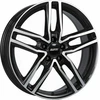 Image de jante alu 16 pouces ALUTEC Ikenu 16 "x6.5" 4x100 PCD ET45 63.30mm Jante noire