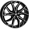 Image de Alutec jante ADX.02 7.5Jx18 ET 45 4x108 diamant noir ADX2-75845A33-1 compatible avec FORD Fiesta Fusion