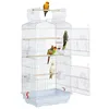 Image de Cage Oiseaux Volière Pour Canaries Perruche Calopsitte 46 X 36 X 92 Cm Blanc - Yaheetech