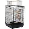 Image de Cage À Oiseaux 40 X 40 X 58 Cm Cage Pour Perruche Canari Calopsitte Ouverture Supérieure - Yaheetech