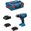 Image de Perceuse Visseuse 18v Bosch Gsr 18v-21 - 2 Batteries Li-ion 2ah + Chargeur + Coffret L-case - 06019h100a