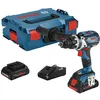 Image de Perceuse-visseuse Brushless 18v Bosch Gsr 18v-110c - 2 Batteries Pro-core 4ah + Chargeur + Coffret L-boxx - 06019g010a