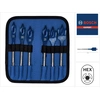 Image de Bosch Professional 6x Set de Fraises plates Expert SelfCut Speed (pour bois tendre, panneaux de particules, Ø 13-25 mm, accessoires perceuse à percussion fr)
