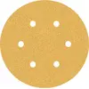Image de Bosch EXPERT C470 Papier abrasif avec 6 trous pour clé excentrique, 150 mm, K 60, 50 pcs.