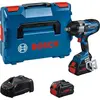 Image de BOSCH Professional 06019J8303 BOSCH Professional GDS 18V-1000 Kit perceuse-visseuse à percussion sans fil 18,0 V, avec 2 batteries