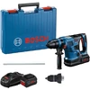 Image de Perforateur sans-fil Bi turbo BOSCH 0611914003 - GBH 18V34 CF Pro SDS Plus + 2 batteries 5,5Ah + chargeur