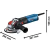 Image de BOSCH Professional 0 601 7D2 100 BOSCH Professional GWX 14-125 S Winkelschleifer 1.400 W