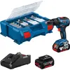 Image de BOSCH 06019H530A BOSCH GSB 18V-55 Professional Akku-Schlagbohrschrauber-Set 18,0 V, mit 2 Akkus