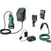 Image de BOSCH Home & Garden 06008C4202 BOSCH Home & Garden Pompe pour tonneau de pluie 18V-2000, avec 1 accu