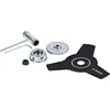 Image de Accessoires pour débroussailleuse sans fil Jeu de lames de débroussailleuse 23 cm