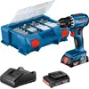 Image de BOSCH Professional 06019K3205 BOSCH Professional GSR 18V-45 Akku-Bohrschrauber-Set 18,0 V, mit 2 Akkus