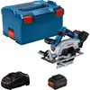 Image de BOSCH Professional 06016C1102 BOSCH Professional GKS 18V-57-2 L Kit scie circulaire portative sans fil 18,0 V, avec 2 batteries