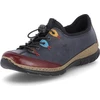 Image de Rieker Femmes Baskets légères multicolores N3271, Taille:40 EU, Couleur:Bleu
