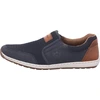 Image de Chaussons de ville Rieker pour hommes, couleur bleue, style décontracté