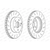 Image de FERODO - Jeu de 2 disques de frein DDF1693C - Réf. 1347327