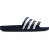 Image de Adidas adilette Homme - Baskets, Bleu - Pointure 45 1/3 - Caoutchouc