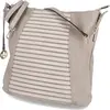 Image de Rieker Damen Sac à bandoulière Sac à rayures H1508, Couleur:Beige