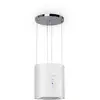 Image de Klarstein - Hotte Aspirante Îlot Barett Ø35cm Recirculation 558 M³/h Led Filtre À Charbon Actif