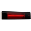 Image de Blumfeldt Phantom Infrared Heater - interrupteur, technologie IR ComfortHeat, verre et aluminium de qualité Schott, télécommande, minuterie, 3 niveaux de puissance : 800, 1600 ou 2400 W, gris