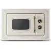 Image de Victoria 20 Four micro-ondes encastrable 20L 800 W Grill 1000W - ivoir
