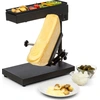 Image de Klarstein Appareil a Raclette et Gril avec Plateau en Acier Inoxydable, Machine a Raclette Rotatif et Réglable de 1000W, Appareil Raclette Traditionnel, Service a Raclette, Grilles à Fromage Raclette