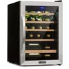 Image de Klarstein - Cave A Vin, Réfrigérateur À Vin Avec Porte En Verre, Cave À Vin De Vieillissement, Zone Unique, Prosecco, Bière, Ecran Tactile, Réfrigérateur Bar, Frigo, Protection Uv, 4-18°c, 19 Bouteilles