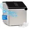 Image de Klarstein Machine a Glacons pour la Maison, Capacité de 2.5L, Fabrique Rapidement Jusqu'à 13kg de Glacons, Machine à Glaçons de Taille Moyenne, Ice Maker avec Alarmes de Sécurité, Facile à Nettoyer