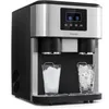 Image de Klarstein - Machine A Glacons Pour La Maison, Capacité De 1.8l, Fabrique Rapidement Jusqu'à 15kg De Glacons Concassée Ou En Balles, Machine À Glaçons, Ice Maker Avec Alarme, Machine Facile À Nettoyer