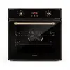 Image de Klarstein   Four Encastrable Chaleur Tournante 49l 2200w   6 Modes De Cuisson   Température 50-250 °c   Éclairage Led   Nettoyage Facile Double Vitrage
