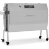 Image de Klarstein Tourne Broche Electrique 2 en 1, Mechoui, Rotisserie et Gril de Barbecue, Broche Cochon de Lait, Tourne Broche Barbecue avec Vitre, Rotissoire, Housse de Pluie, Bbq Grill Barbecue sur Roues