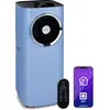 Image de Klarstein Kraftwerk Smart 10K Climatiseur Mobile - 10,000 BTU, 29-49 m², Silencieux 50 dB, App & Alexa, Déshumidificateur 23 l/h, Ventilateur 440 m³/h, Télécommande, Kit Fenêtre Inclus, Bleu moyen