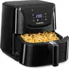 Image de Klarstein Friteuse à air chaud, Airfryer pour frites croustillantes, 1700 W, panier XXL 5 L, thermostat, minuterie, 8 programmes, gris graphite